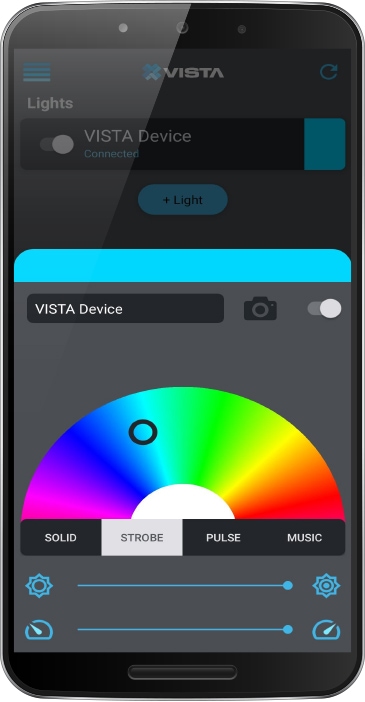 Vista Connect app